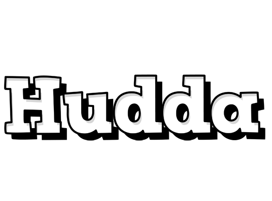 Hudda snowing logo