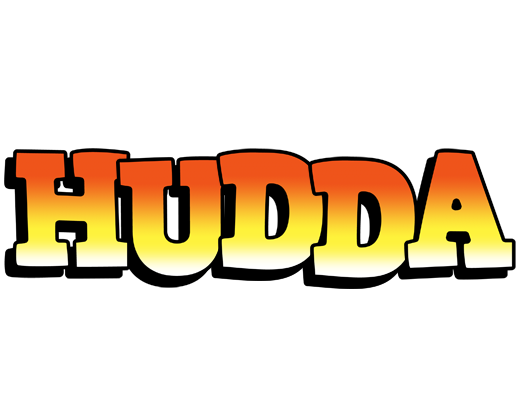 Hudda sunset logo