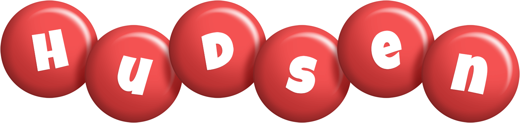 Hudsen candy-red logo