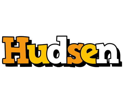 Hudsen cartoon logo