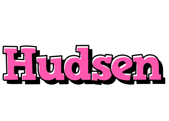 Hudsen girlish logo