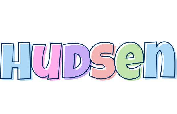 Hudsen pastel logo