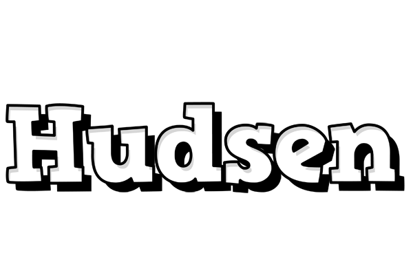 Hudsen snowing logo