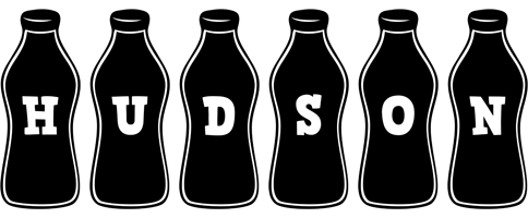 Hudson bottle logo