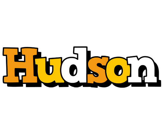 Hudson cartoon logo