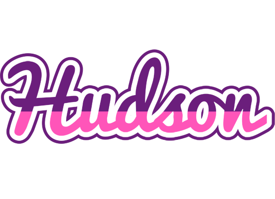 Hudson cheerful logo