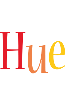 Hue birthday logo