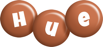 Hue candy-brown logo