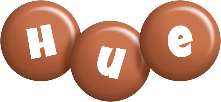 Hue candy-brown logo
