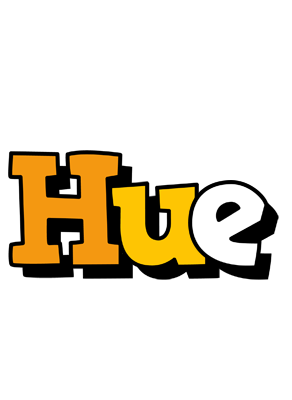 Hue cartoon logo