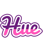 Hue cheerful logo