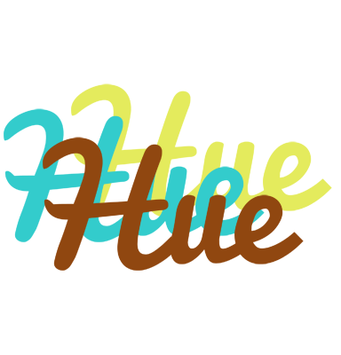 Hue cupcake logo