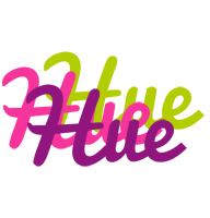 Hue flowers logo