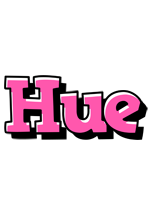 Hue girlish logo