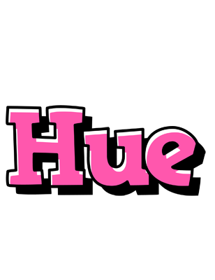 Hue girlish logo
