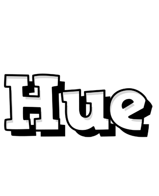 Hue snowing logo