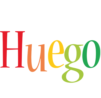 Huego birthday logo