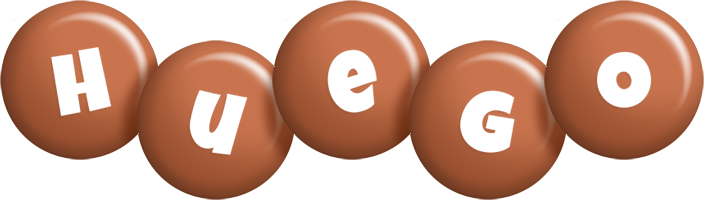 Huego candy-brown logo