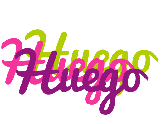 Huego flowers logo