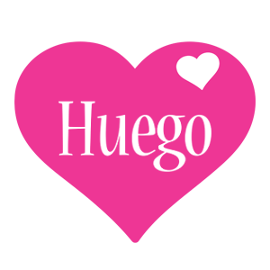 Huego love-heart logo