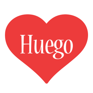 Huego love logo