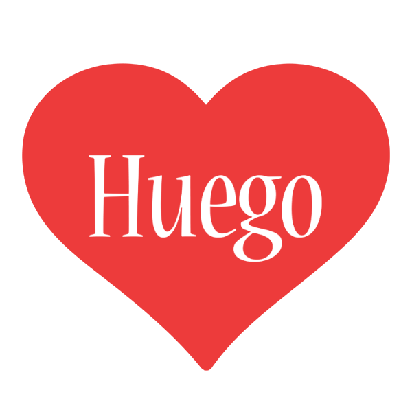 Huego love logo