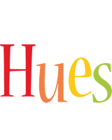 Hues birthday logo