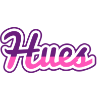 Hues cheerful logo