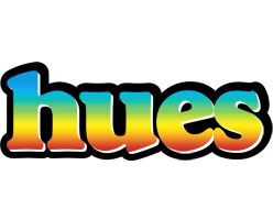 Hues color logo