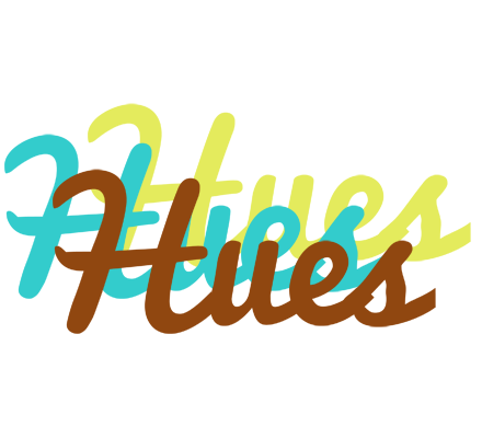 Hues cupcake logo