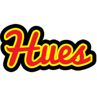 Hues fireman logo