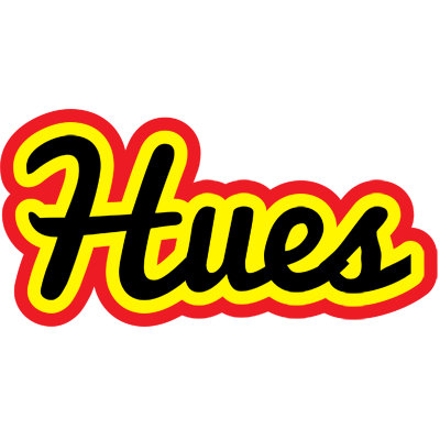 Hues flaming logo