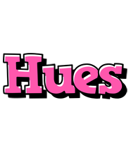 Hues girlish logo