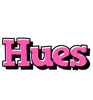 Hues girlish logo