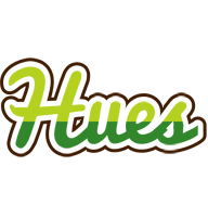 Hues golfing logo