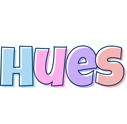 Hues pastel logo