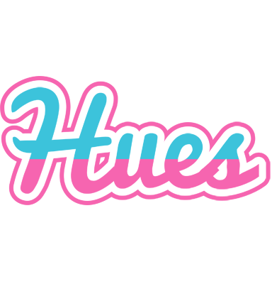 Hues woman logo