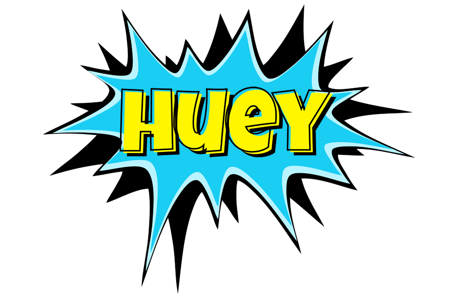Huey amazing logo