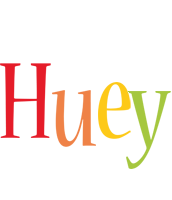 Huey birthday logo