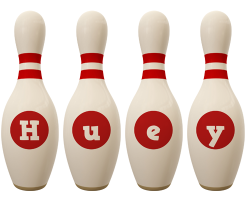 Huey bowling-pin logo