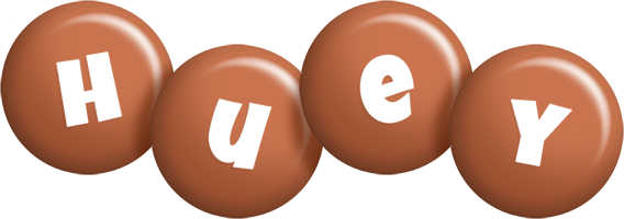 Huey candy-brown logo