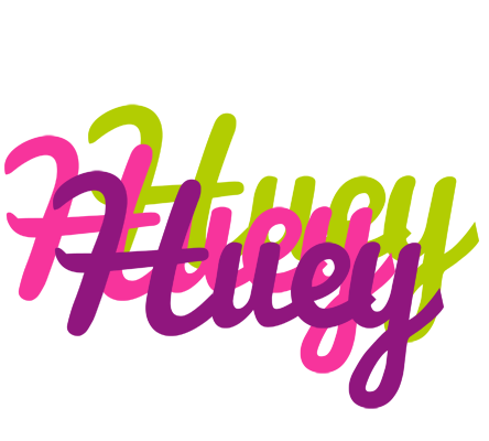 Huey flowers logo