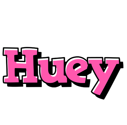 Huey girlish logo