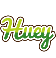 Huey golfing logo