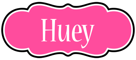 Huey invitation logo