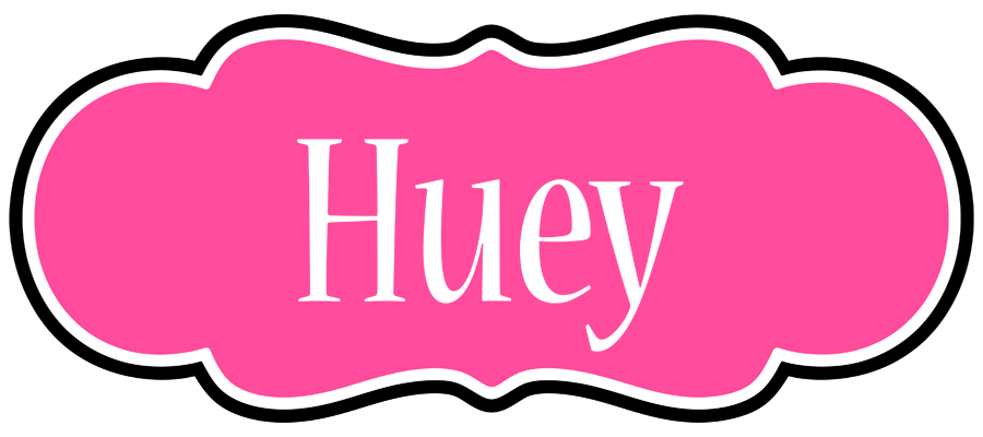 Huey invitation logo