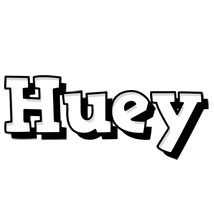 Huey snowing logo