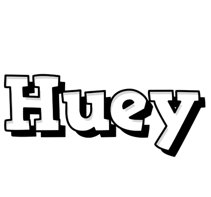 Huey snowing logo