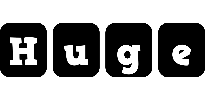 Huge box logo