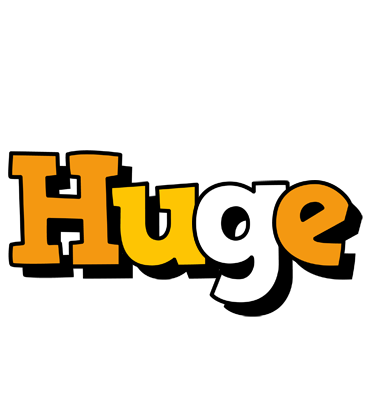 Huge cartoon logo